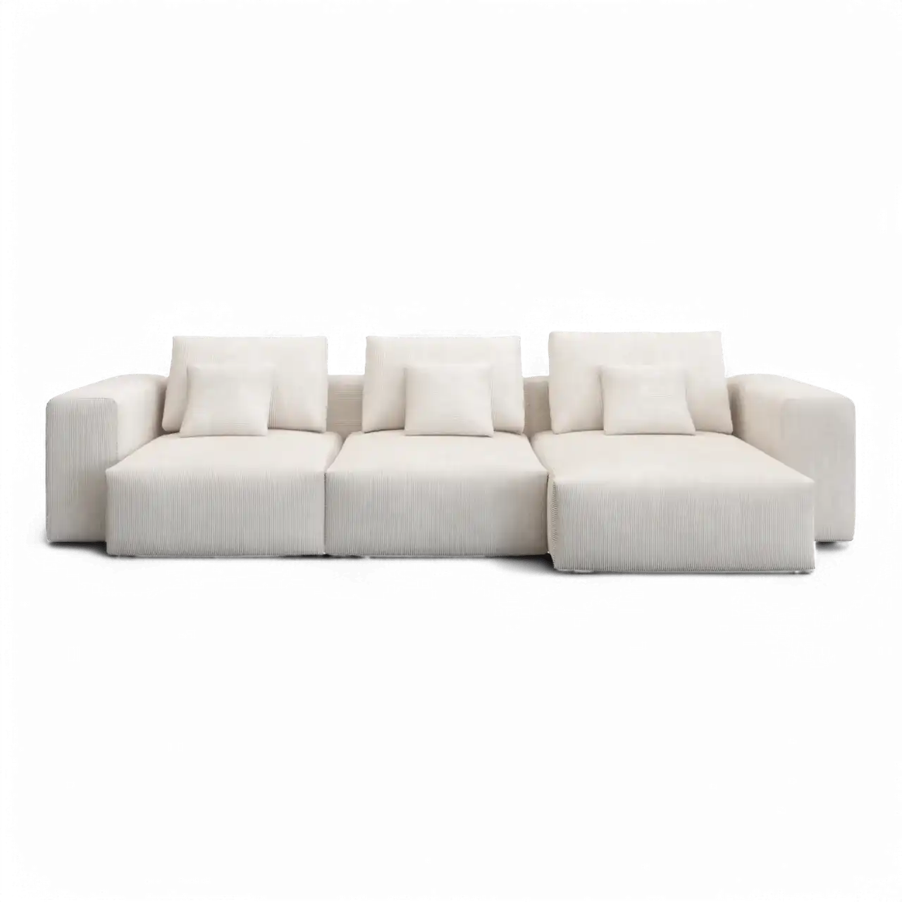 Cielo Sectional Sofa Ivory