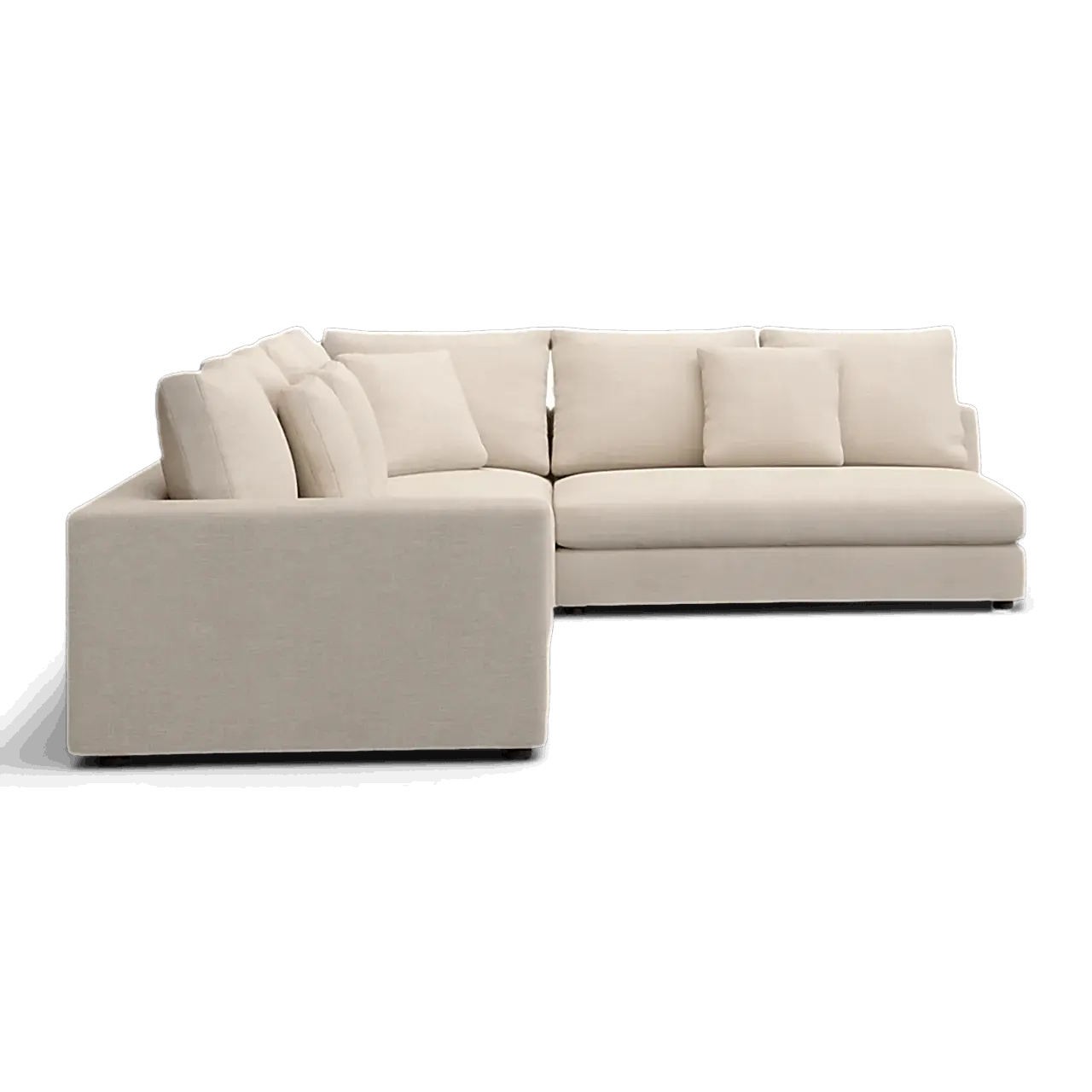 Gianni Sectional Sofa Cream