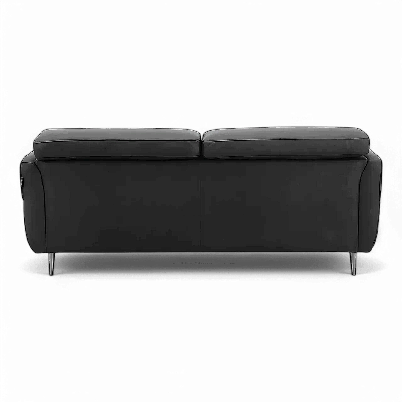 Luca 3 Seater Sofa Black