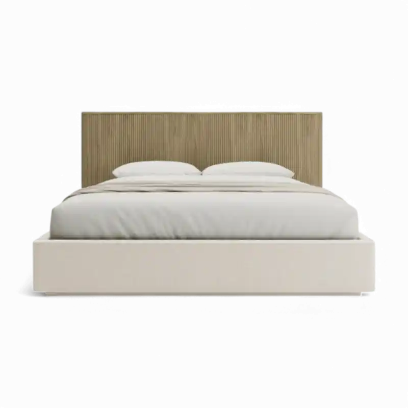 Oxford Bed Greige Oak