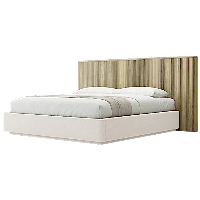 Oxford Bed Greige Oak