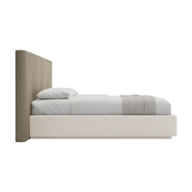 Oxford Bed Greige Oak
