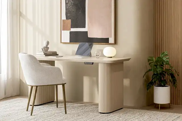 Oxford Desk Alabaster