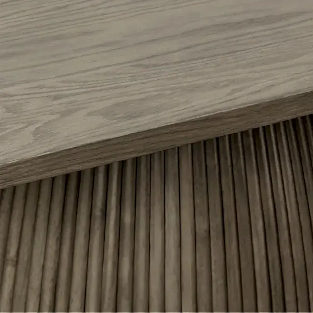 Oxford Rectangular Dining Table Greige Oak