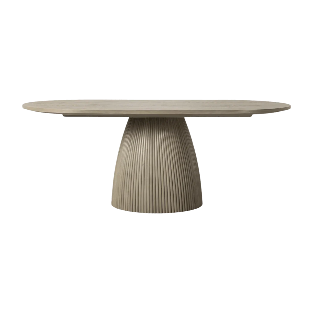 Oxford Rectangular Dining Table Greige Oak