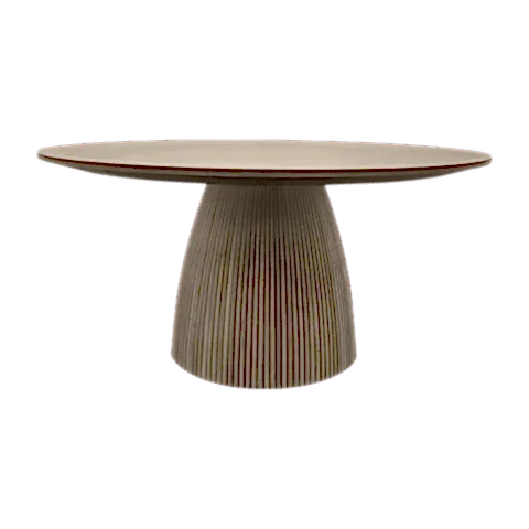 Oxford Round Dining Table Greige Oak