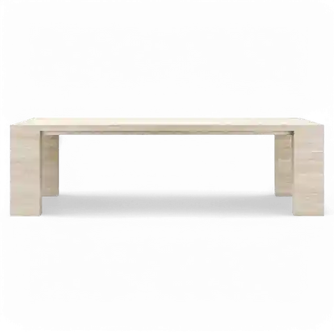 Roma Dining Table Travertine